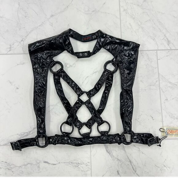 Lip Service 24HRS harness Vest Vinyl - Picture 2 of 7